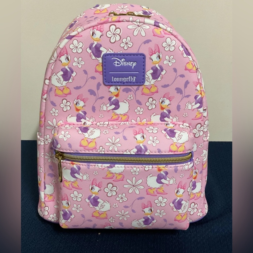 Loungefly Disney Daisy Duck Flower Mini Backpack